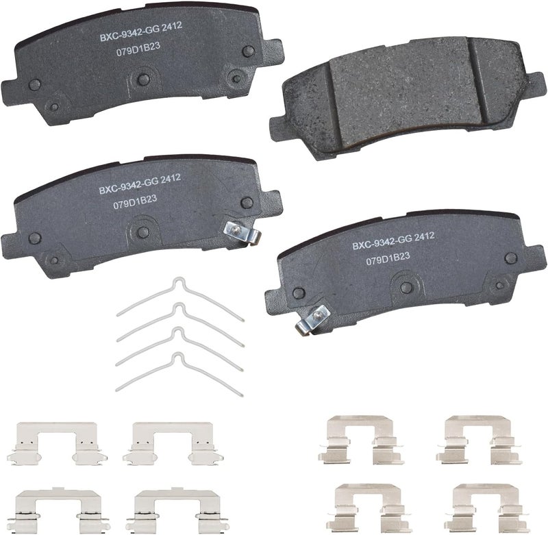 Bendix Premium SBC2412 Ceramic Rear Brake Pads for Ford Mustang 2023-2015 - Image 1
